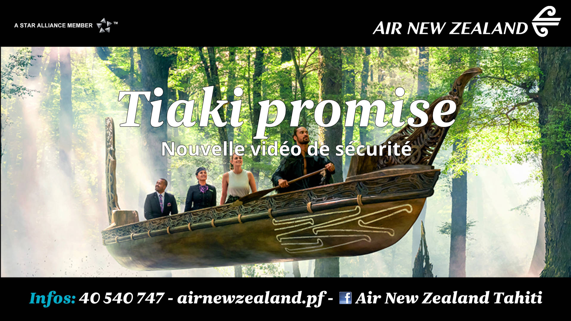 Visuel publicité Air New Zealand