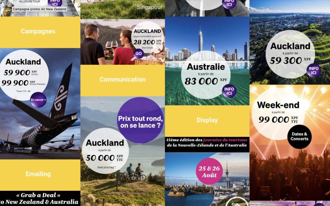 Campagnes Web-marketing d’Air New Zealand